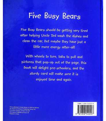 Five Busy Bears Back Cover