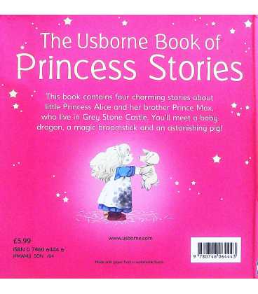 The Usborne Book of Princess Stories Back Cover