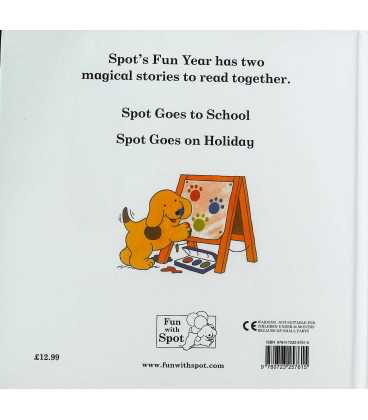 Spot's Fun Year Back Cover