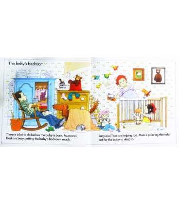 The New Baby (Usborne First Experiences) Inside Page 2