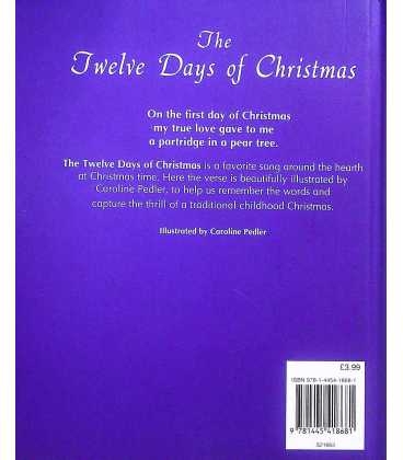 The Twelve Days of Christmas Back Cover