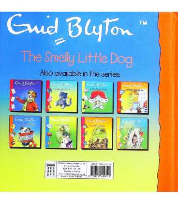The Smelly Little Dog Back Cover