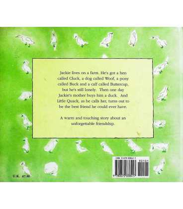 The Story of Little Quack Back Cover