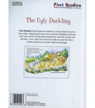 The Ugly Duckling (First Readers) Back Cover