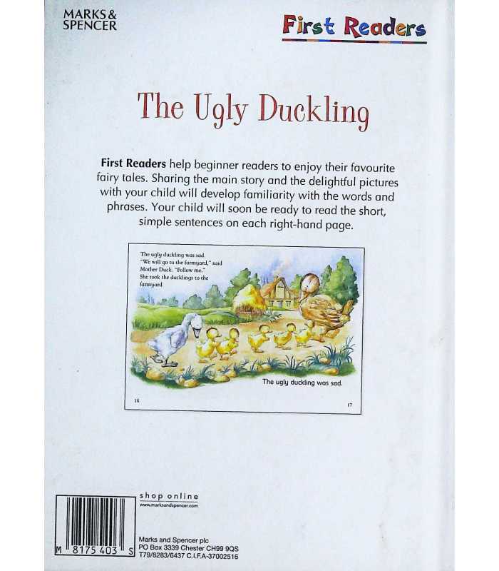 the ugly duckling book report