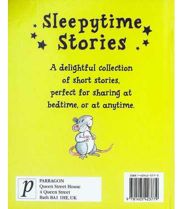 Sleepytime Stories Back Cover