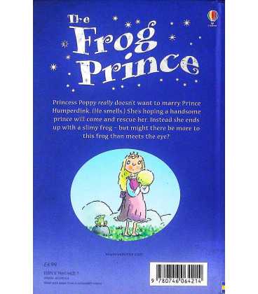 The Frog Prince  Back Cover