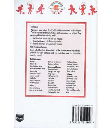 The Flower Seeds (Red Rainbows) Back Cover
