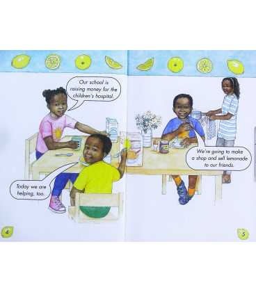 The Lemonade Shop (Green Rainbows) Inside Page 1