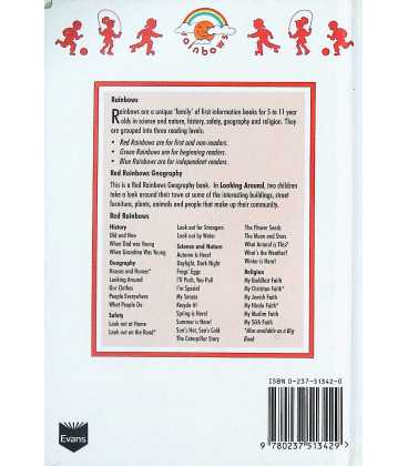 Looking Around (Red Rainbows) Back Cover