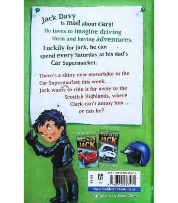 The Motorbike in the Mountains (Car-Mad Jack) Back Cover
