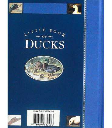 Little Book of Ducks Back Cover