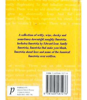 The Little Book Of Naughty Limericks Back Cover