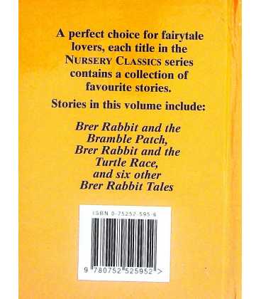 Tales of Brer Rabbit (Nursery classics) Back Cover