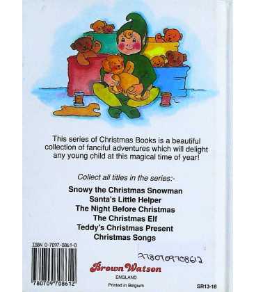 The Christmas Elf (Christmas Books) Back Cover