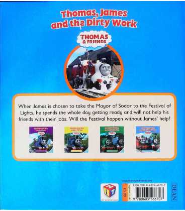 Thomas, James & the Dirty Work Back Cover