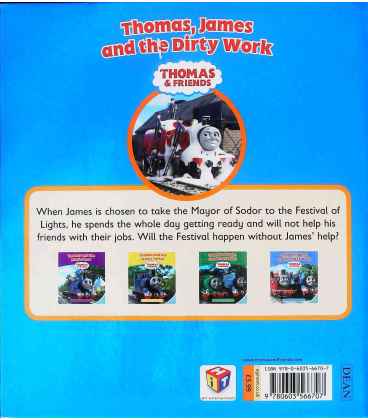 Thomas, James & the Dirty Work Back Cover