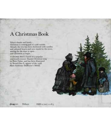 A Christmas Book Back Cover