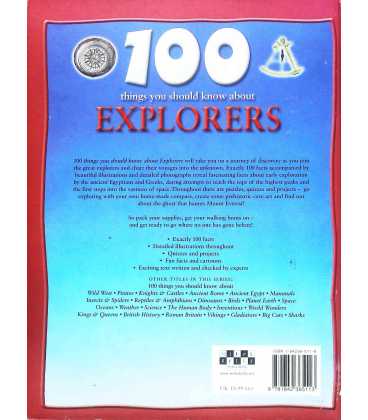 100 Things You Should Know About Explorers Back Cover