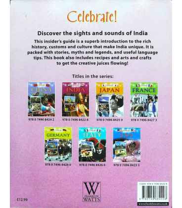 India (Celebrate) Back Cover