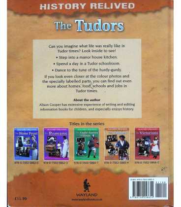 The Tudors (History Relived) Back Cover