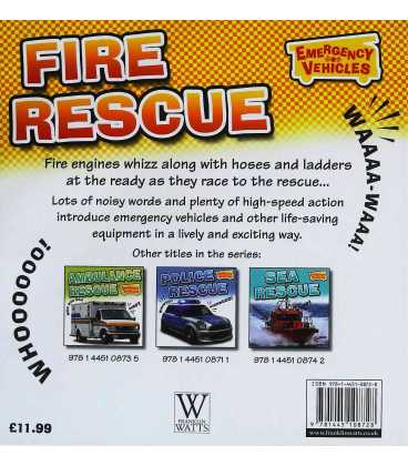 Fire Rescue Back Cover