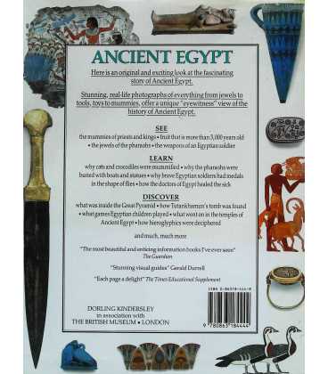 Ancient Egypt (Eyewitness Guides) Back Cover