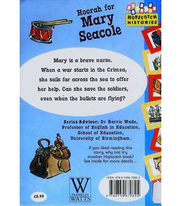 Hoorah for Mary Seacole (Hopscotch Histories) Back Cover