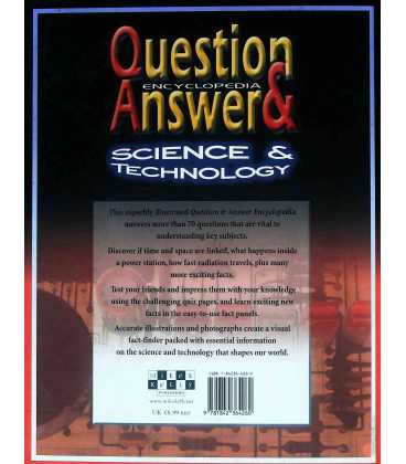 Question and Answers Science and Technology  Encyclopedia Back Cover