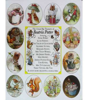 The Great Bug Treasury of Beatrix Potter Back Cover
