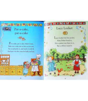 The  Usborne Little Book of Nursery Rhymes Inside Page 2