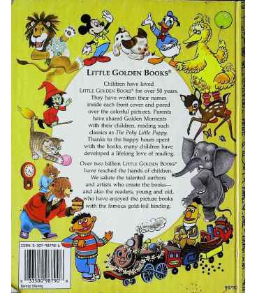 Sharing is Caring (Barney) Back Cover