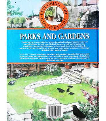 Parks and Gardens Back Cover