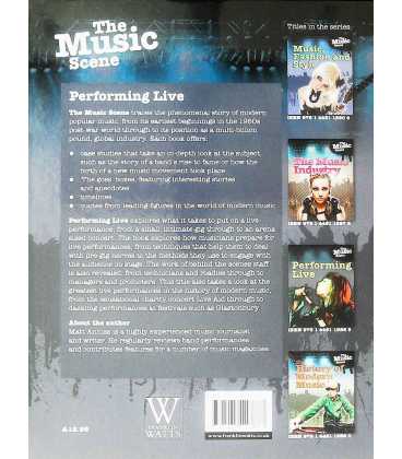 Performing Live (The Music Scene) Back Cover