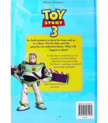 Toy Story 3 Back Cover
