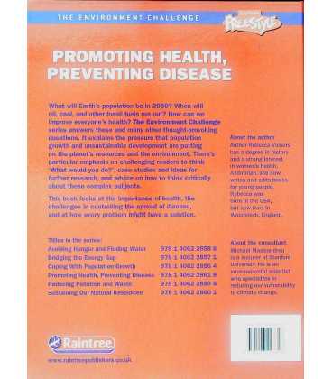 Promoting Health, Preventing Disease Back Cover