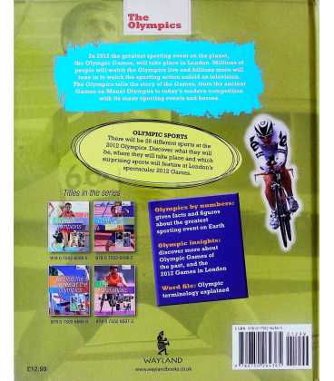 Olympic Sports Back Cover