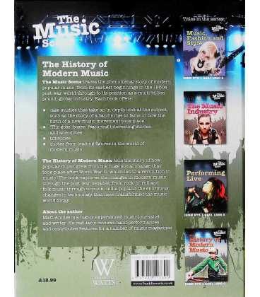 The History of Modern Music (The Music Scene) Back Cover