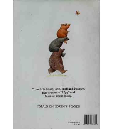 The Bear's Book of Colors Back Cover