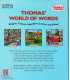 Thomas' World of Words Back Cover