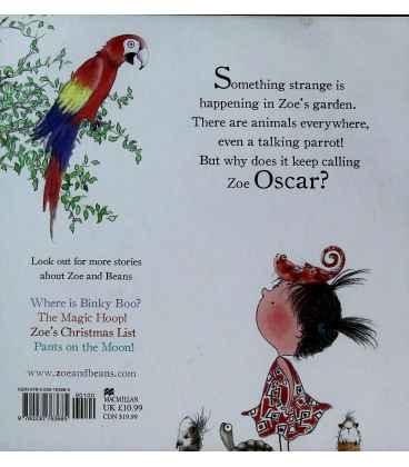 Hello Oscar! (Zoe & Beans) Back Cover