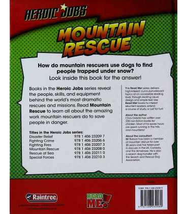 Mountain Rescue Back Cover