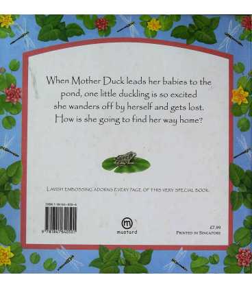 The Little Lost Duckling Back Cover