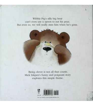 Wibbly Pig's Silly Big Bear Back Cover