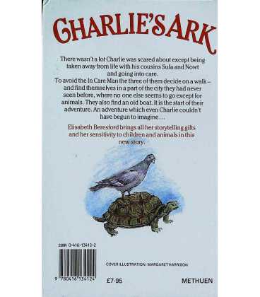 Charlie's Ark Back Cover