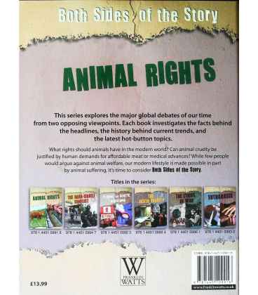 Animal Rights (Both Sides of the Story) Back Cover