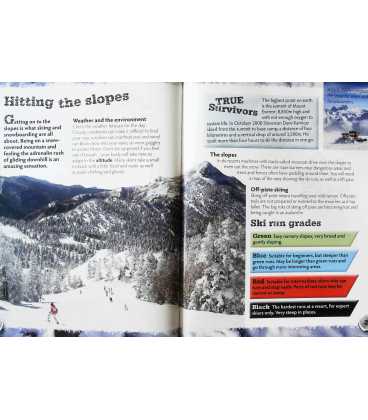 Wild Snow: Skiing and Snowboarding (Adventure Outdoors) Inside Page 2