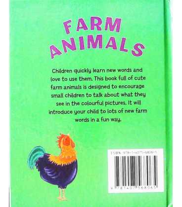 Farm Animals Back Cover