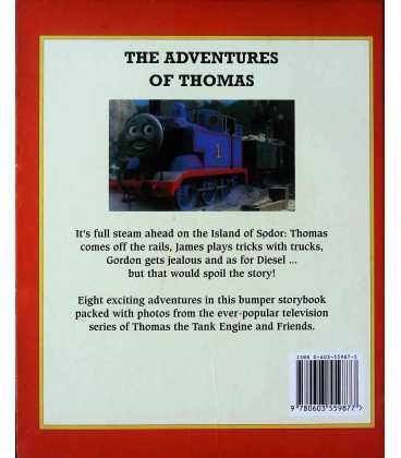 The Adventures of Thomas Back Cover