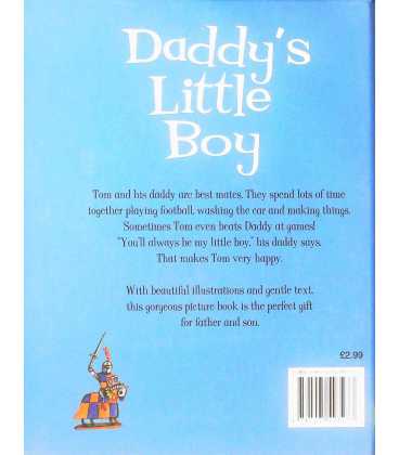 Daddy's Little Boy Back Cover